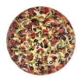 Pizzamit den Werken Schneidebrett (Vorderseite)