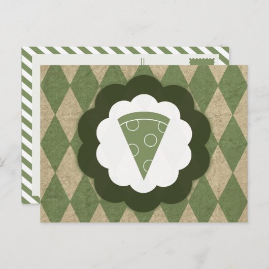 Pizzamoro Postkarte (Vorne/Hinten)