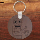 Pizzanerin Schlüsselanhänger (Vorderseite)