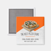 Pizzantmagnet Magnet (Vorderseite/Rückseite)