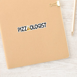 Pizzaologe - Funny Pizza Sticker