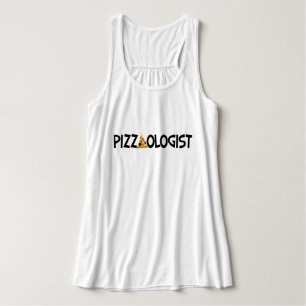 Pizzaologin - Funny Pizza Tank Top