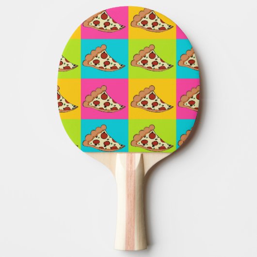 Pizzaparnpingpaddel Tischtennis Schläger (Vorderseite)