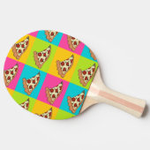 Pizzaparnpingpaddel Tischtennis Schläger (Seitenansicht)