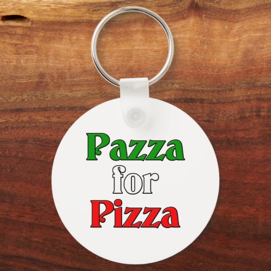 Pizzapazza Schlüsselanhänger (Vorderseite)
