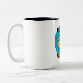 Pizzapfelmoutant Zweifarbige Tasse (Links)