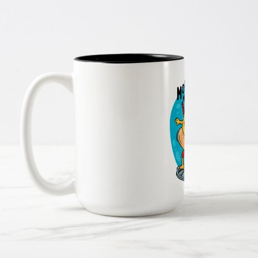 Pizzapfelmoutant Zweifarbige Tasse (Links)