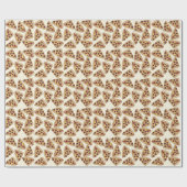 Pizzapierpapier Geschenkpapier (Flach)