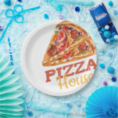 Pizzaplatte Pappteller (Party)