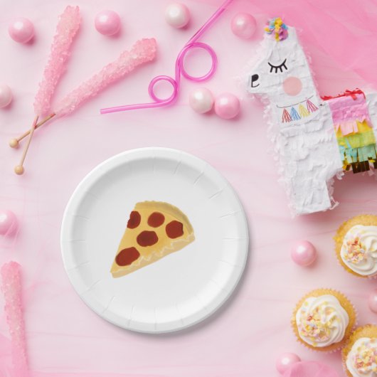 Pizzaplattplatte Pappteller (Party)