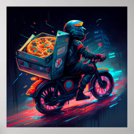 Pizzaposter Poster