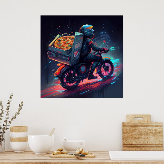 Pizzaposter Poster (Küche)