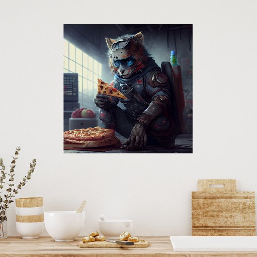 Pizzaposter Poster (Küche)