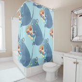 Pizzarat Duschvorhang (Beispiel)