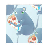 Pizzarrat Notizblock (Vorderseite)