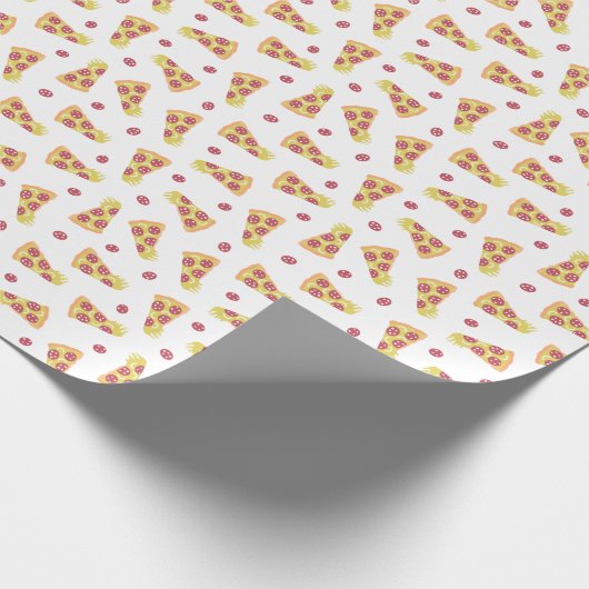 Pizzas Geschenkpapier (Ecke)