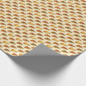 Pizzas Geschenkpapier (Ecke)