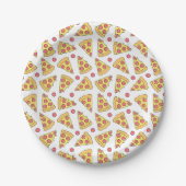 Pizzas Pappteller (Vorderseite)