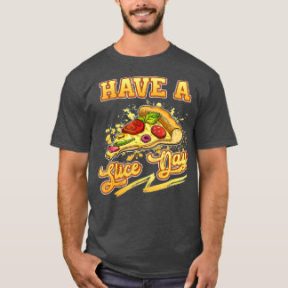 Pizzas-Party aus hawaiianischer italienischer Küch T-Shirt