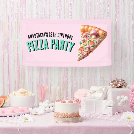 Pizzas-Party Banner (Party)