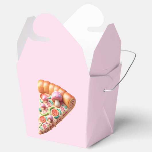 Pizzas-Party Geschenkschachtel (Geöffnet)