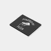 Pizzas Post-it Klebezettel (angewinkelt)