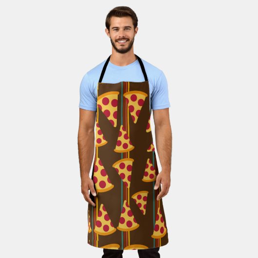 PIZZAS SLIDE SCHÜRZE (Getragen)