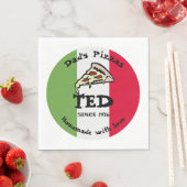 Pizzas von Vater Serviette (Beispiel)