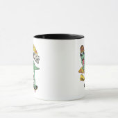 Pizzasaurus Cool Skater T-Rex Pizza Lover Mug Tasse (Zentrum)
