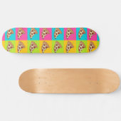 Pizzascheibe-Skateboard Skateboard (Horizontal)