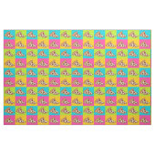 Pizzascheiben deckten Gewebe mit Ziegeln Stoff (Fat Quarter (45,7 x 55,9 cm))