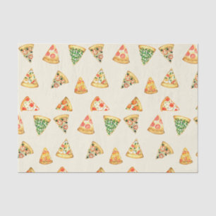 Pizzascheiben für Pizzaliebhaber Seidenpapier