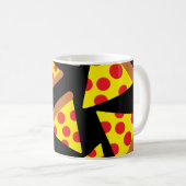 Pizzaslices Kaffeetasse (VorderseiteRechts)