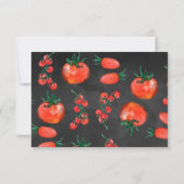 Pizzaspass, erster glücklicher Geburtstag Karte (Rückseite)