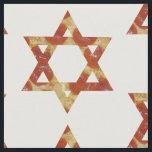 Pizzastern aus David Stoff<br><div class="desc">"Pizza star david ", interreligiös, "inter-religiöser""Stern der david""glückliche hanukkah""chanukah jewish"Hanukkah, chanukah, chanukka,  chanukkka, hannuka</div>