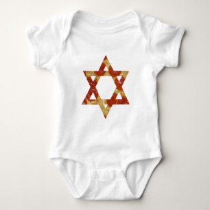 Pizzastern Baby Strampler