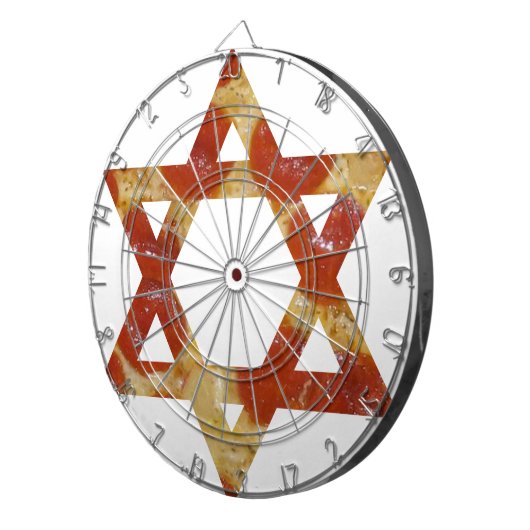 Pizzastern Dartscheibe (Vorderseite rechts)