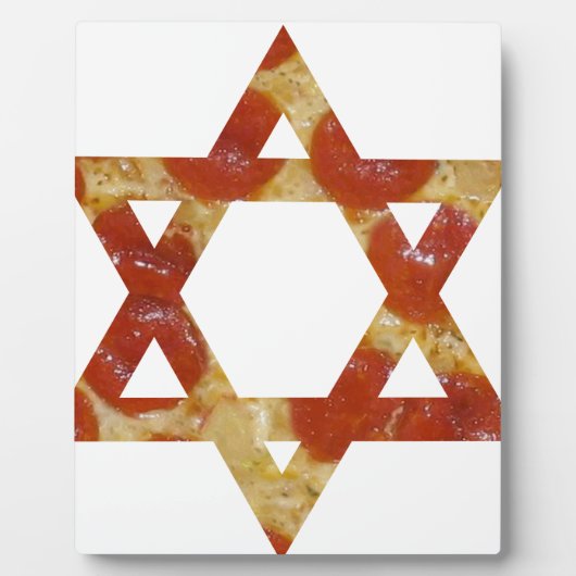 Pizzastern Fotoplatte (Vorderseite)