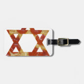 Pizzastern Gepäckanhänger (Vorderseite horizontal)