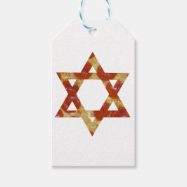 Pizzastern Geschenkanhänger