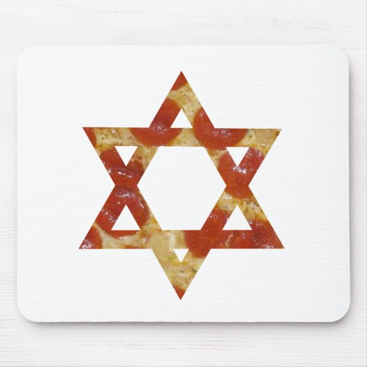 Pizzastern Mousepad (Vorne)