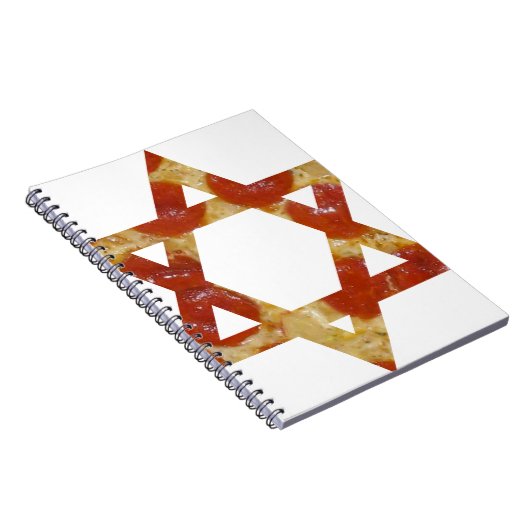 Pizzastern Notizblock (Rechte Seite)