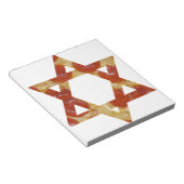 Pizzastern Notizblock (angewinkelt)