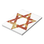 Pizzastern Notizblock (Rotiert)