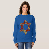 Pizzastern Sweatshirt (Vorne ganz)