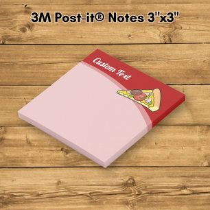 Pizzastück Post-it Klebezettel