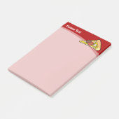 Pizzastück Post-it Klebezettel (angewinkelt)