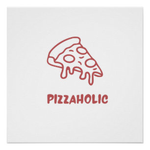 Pizzasüchtiger poster