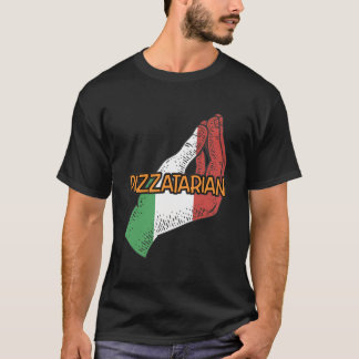 Pizzatarian Funny Italian Spaß Italien Vegane Pizz T-Shirt