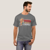 Pizzatransport-Ingenieur Food Delivery Guy vint T-Shirt (Vorne ganz)